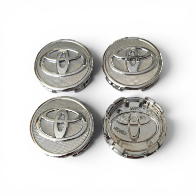 Ковпачки (заглушки) у диски Toyota срібні 56\52мм 42603-30640